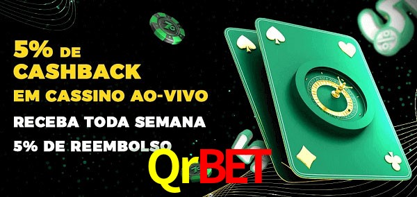 Promoções do cassino ao Vivo Qrbet